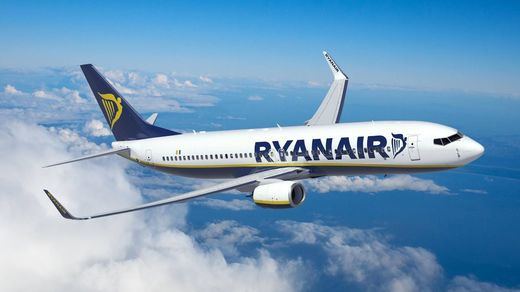Un avión de Ryanair