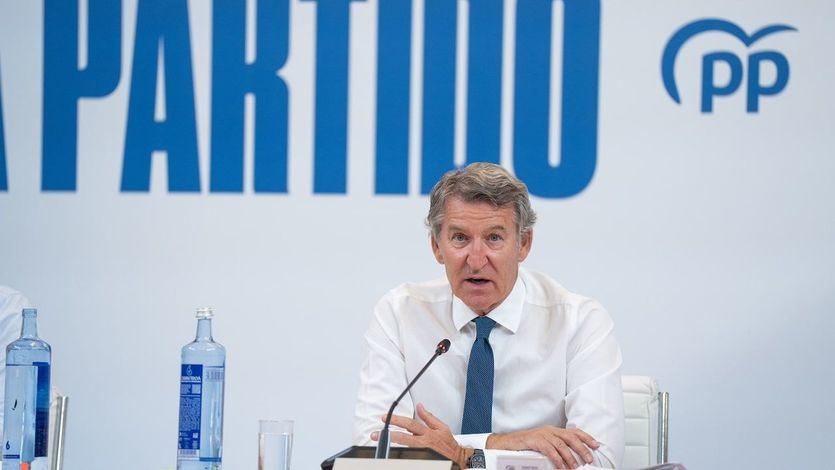Alberto Núñez Feijóo, líder del PP