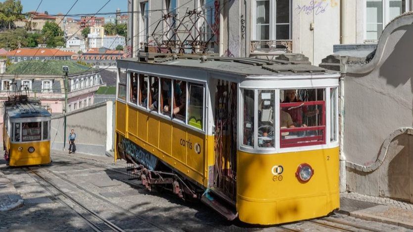 Ascensor da Glória en Lisboa
