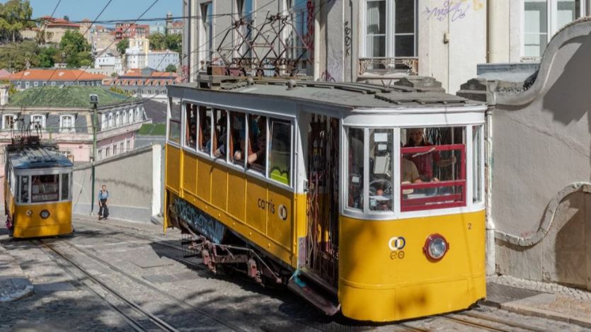 Ascensor da Glória en Lisboa