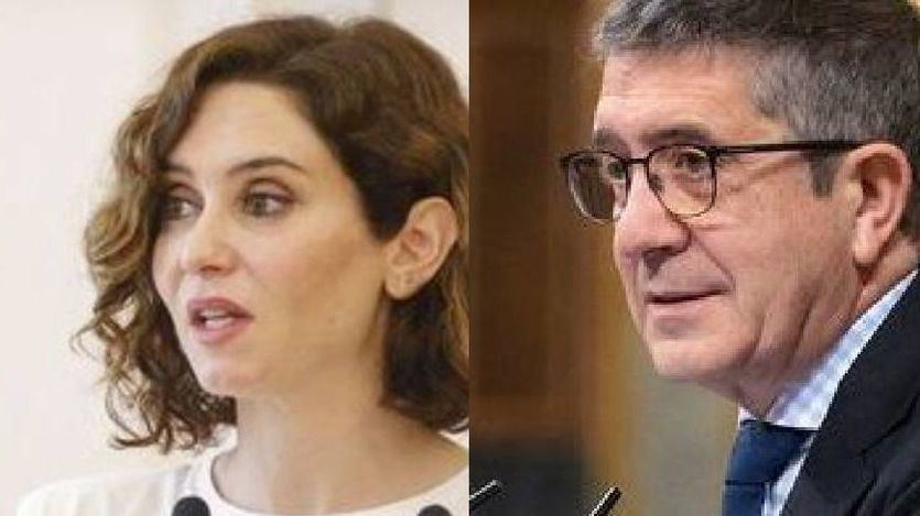 Isabel Díaz Ayuso y Patxi López