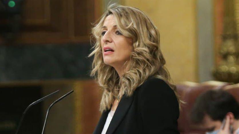 Yolanda Díaz en el Congreso