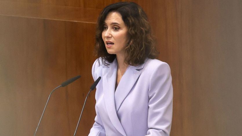 La presidenta de la Comunidad de Madrid, Isabel Díaz Ayuso