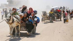 Israel presume de haber expulsado de Gaza ya a más de 250.000 palestinos