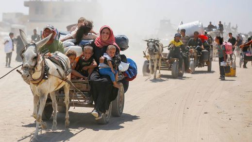 Refugiados palestinos de Gaza