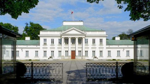 Palacio Belweder en Varsovia, Polonia
