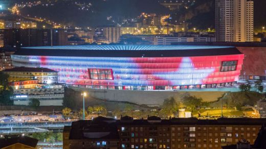 El estadio de San Mamés