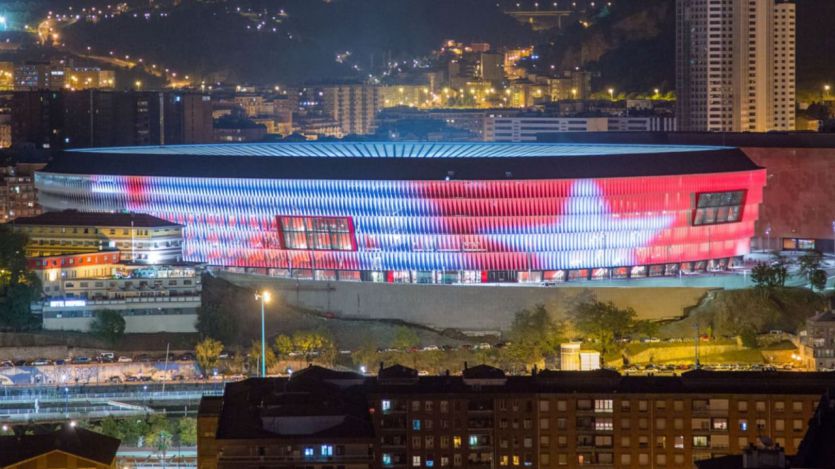 El estadio de San Mamés