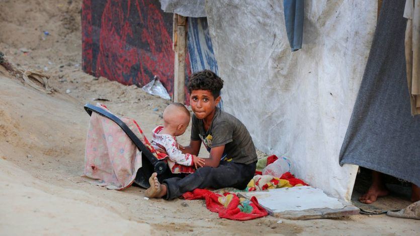 Refugiados palestinos de Gaza