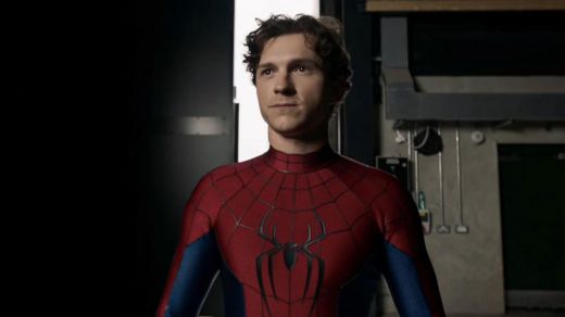 Tom Holland rodando 'Spiderman'