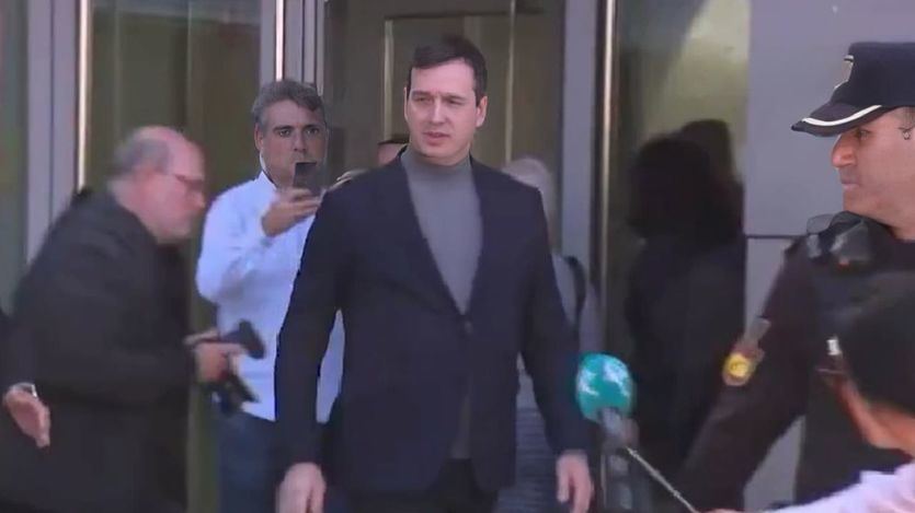 David Sánchez en los juzgados