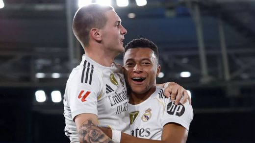 Mastantuono y Mbappé