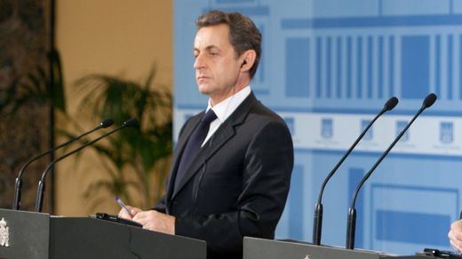 Nicolas Sarkozy, durante una visita a España en 2012