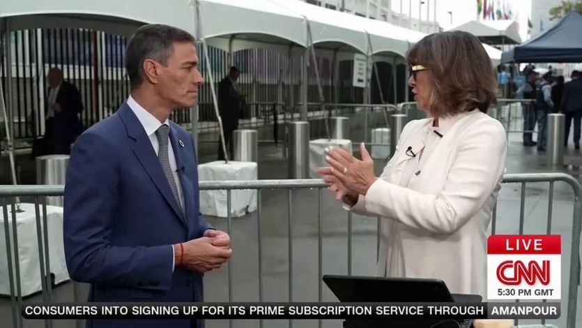 Sánchez, en la 'CNN'