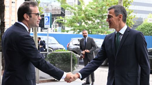 Pedro Sánchez y Carlos Cuerpo