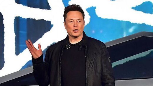 Elon Musk, en un acto de Tesla