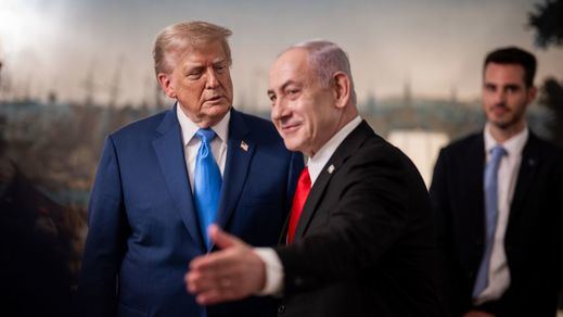 Donald Trump y Benjamin Netanyahu