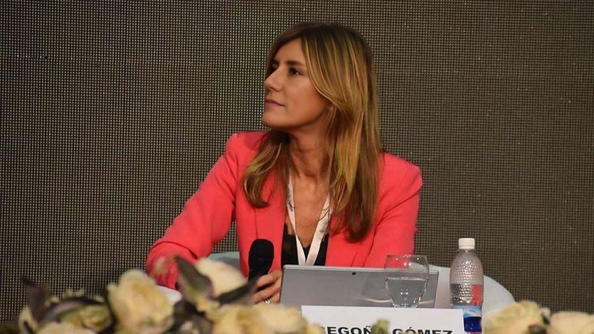 Begoña Gómez, en un acto