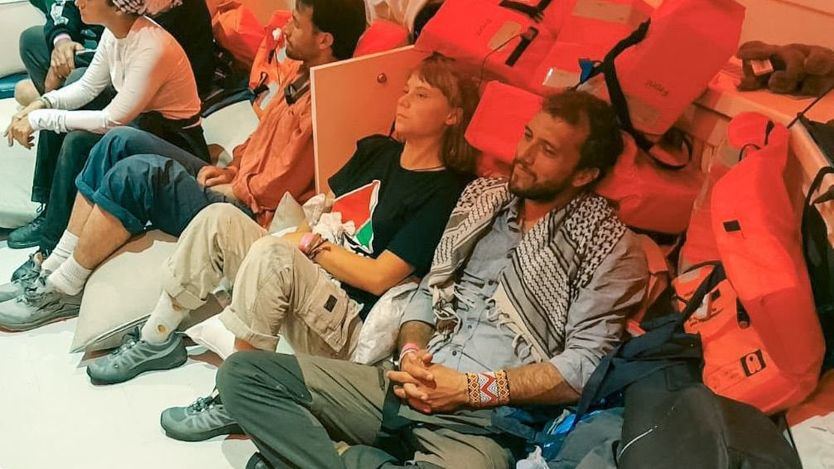 Greta Thunberg, entre los activistas detenidos de la Flotilla