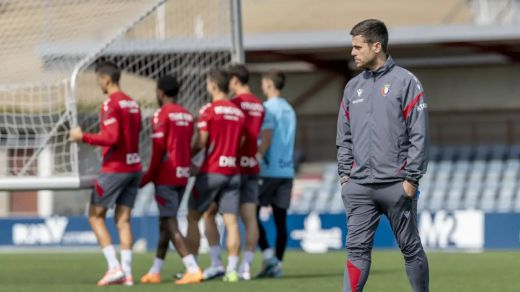 Entrenamiento del Osasuna