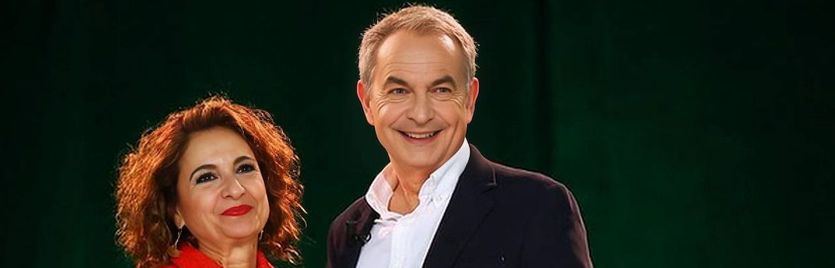 María Jesús Montero y José Luis Rodríguez Zapatero