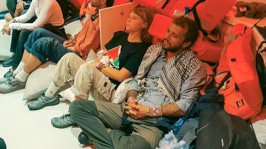 Greta Thunberg, entre los activistas detenidos de la Flotilla