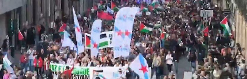 Manifestación de Santiago de Compostela