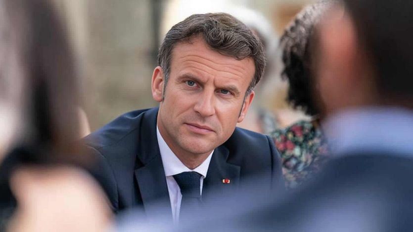 El presidente de Francia, Emmanuel Macron