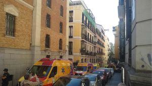 Se derrumba un edificio en pleno centro de Madrid, en la zona de Ópera: hay heridos y desaparecidos
