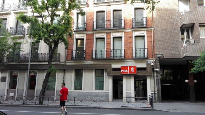 La sede del PSOE, en la calle Ferraz