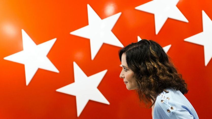 La presidenta de la Comunidad de Madrid, Isabel Díaz Ayuso