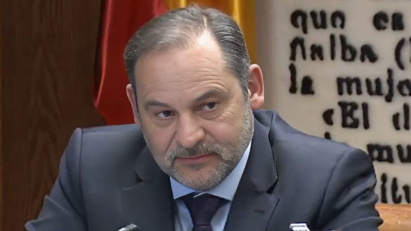 José Luis Ábalos en el Senado