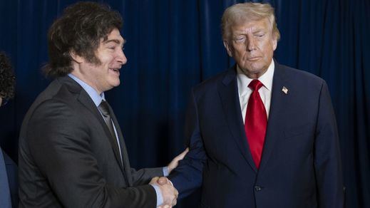 Donald Trump y Javier Milei