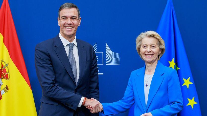 Pedro Sánchez y Ursula Von der Leyen