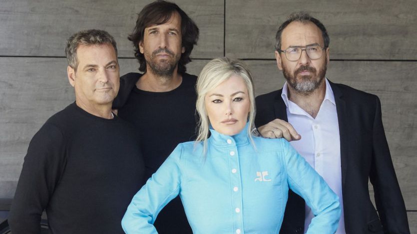 La formación actual de La Oreja de Van Gogh