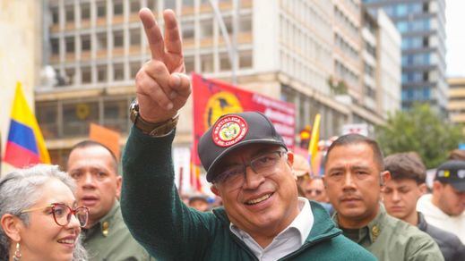 El presidente de Colombia, Gustavo Petro