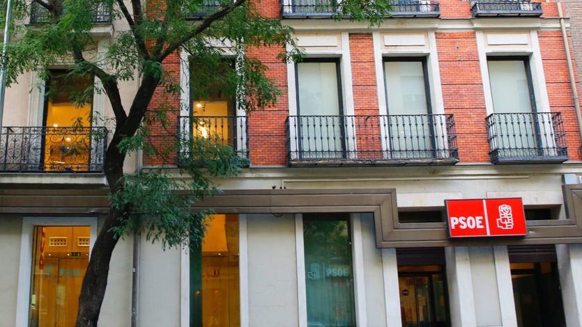 La sede del PSOE, en la calle Ferraz