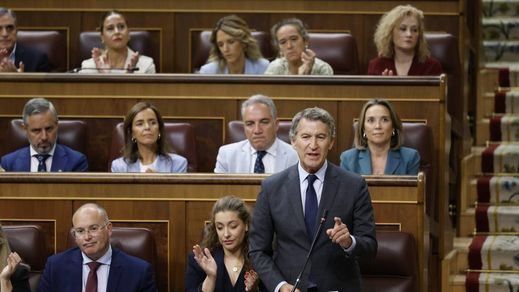 Feijóo, en el Congreso