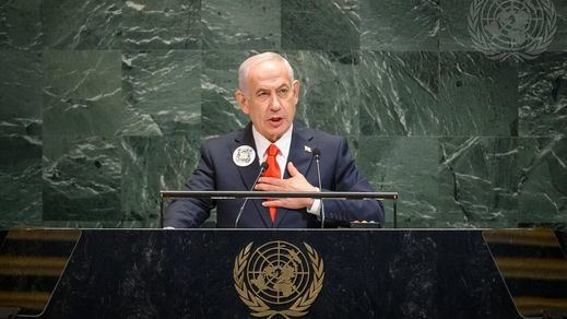 Benjamin Netanyahu, presidente de Israel en la ONU