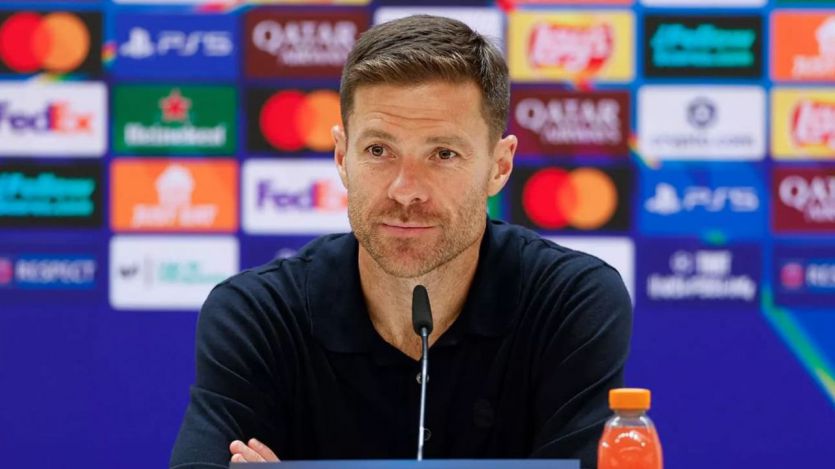 El entrenador del Real Madrid, Xabi Alonso
