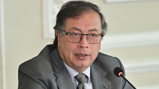 El presidente de Colombia, Gustavo Petro