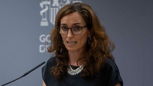 La ministra de Sanidad, Mónica García