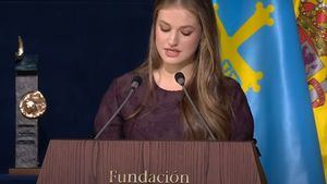 La princesa Leonor defiende "la libertad frente al miedo" en los Premios Princesa de Asturias