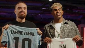 Ibai Llanos y Lamine Yamal