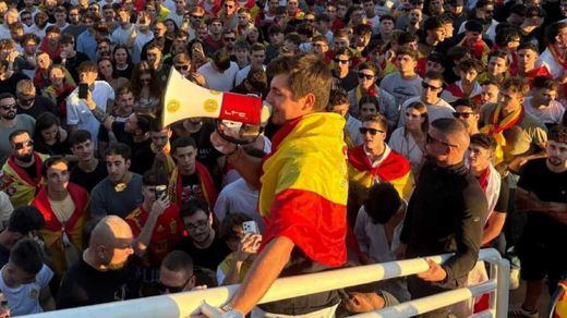 Vito Quiles, en un acto con jòvenes