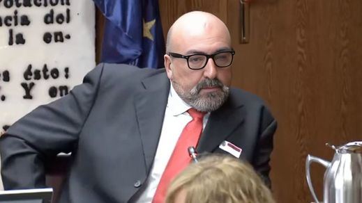 Koldo García, en el Senado