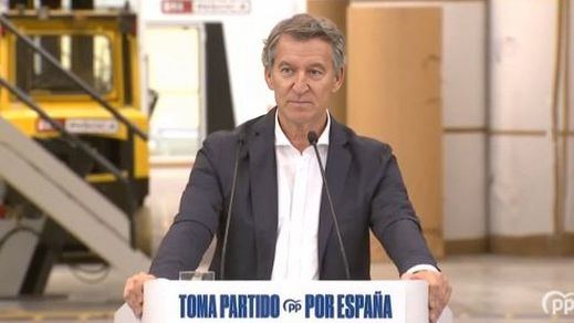 Alberto Núñez Feijóo, presidente del PP