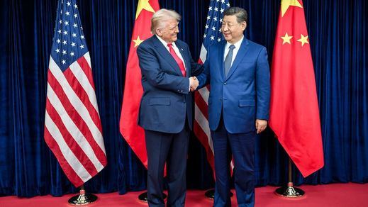 Donald Trump, presidente de EEUU y Xi Jinping, presidente de China