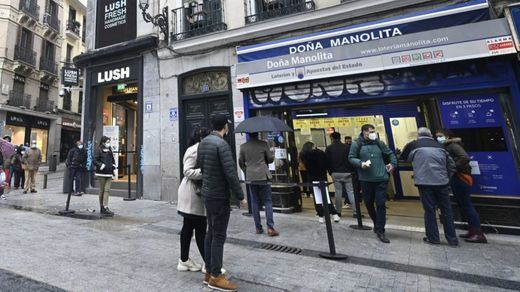 La administración de Lotería de Doña Manolita