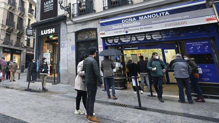 La administración de Lotería de Doña Manolita